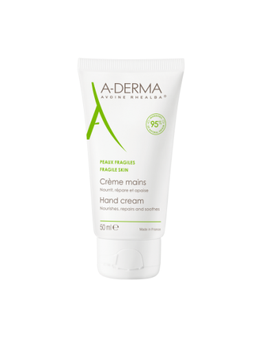A-Derma Crema Manos 50ml