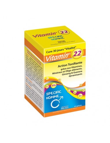 Ineldea Vitamin 22 Hombre 60 Cápsulas