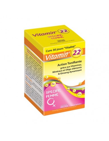 Ineldea Vitamin 22 Mujer 60 Cápsulas