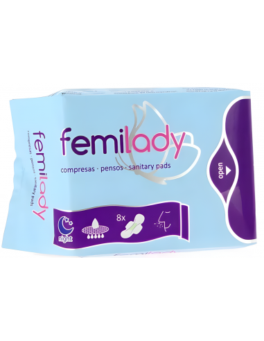 Jahisil Femilady Compresas Noche 8 Uds