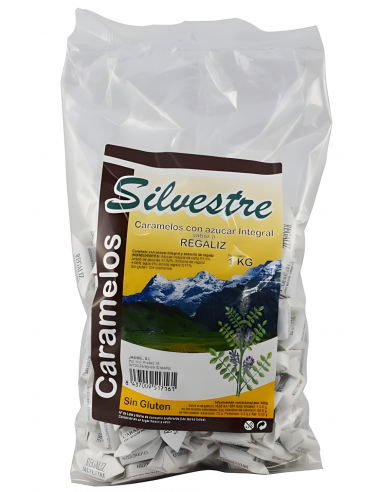Jahisil Caramelos Regaliz  1 Kg