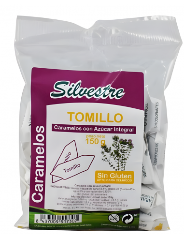 Jahisil Caramelos Tomillo Bolsa 150 gr