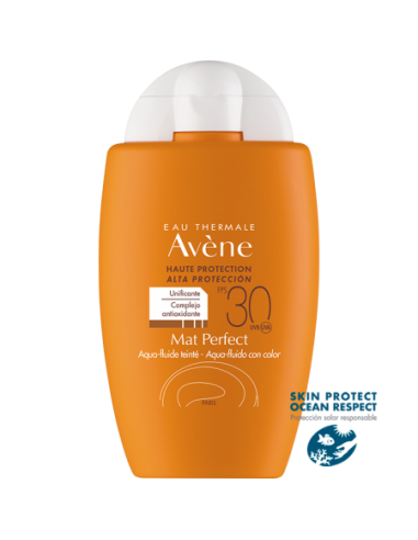 Avène Mat Perfect Aqua Fluido Color...