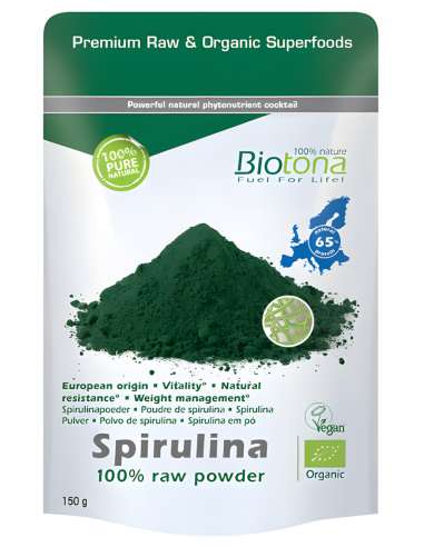 Biotona European Spirulina Raw Power...