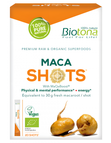 Biotona Shots Maca 20 Sobres