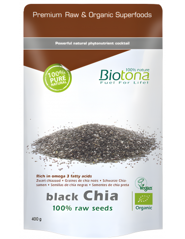 Biotona Black Chia Seed Raw Bio 1 Kg