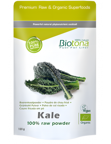Biotona Kale Raw Bio (Col Rizada) 120gr