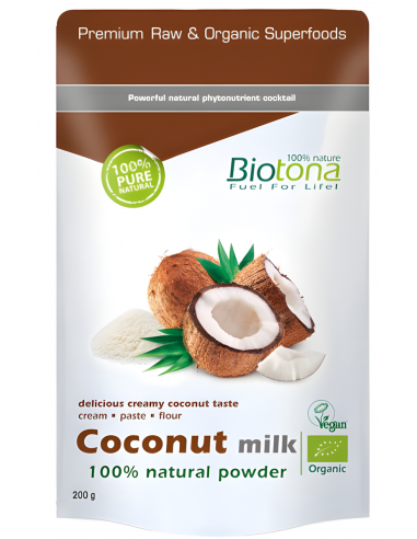 Biotona Coconut Milk Natural Powder...