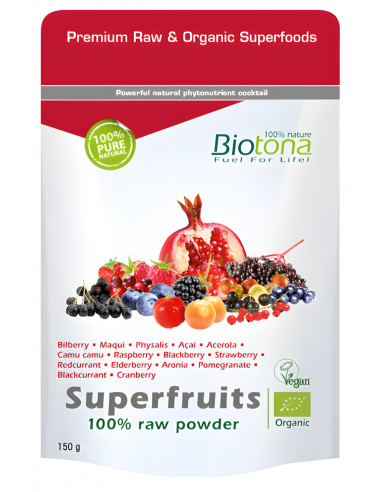 Biotona Superfruits Raw Bio 150gr