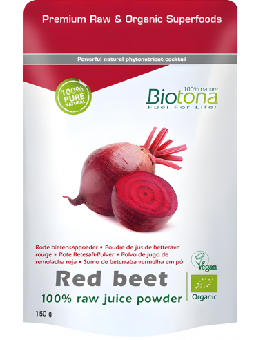 Biotona Red Beet Raw Bio (Remolacha...