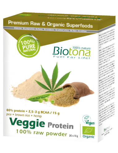 Biotona Sobres 10gr Veggie Raw Bio 20...