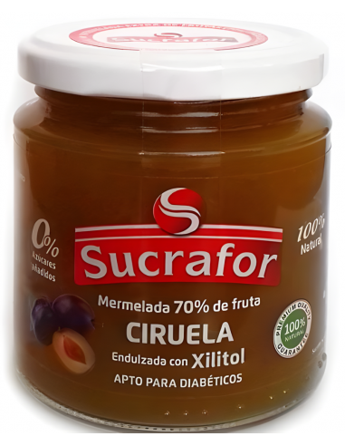 Sucrafor Mermelada Ciruela 260 gr
