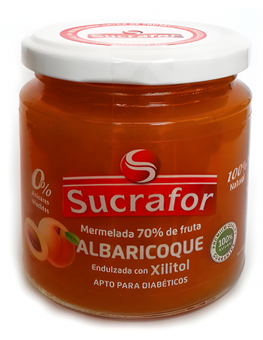 Sucrafor Mermelada Albaricoque 260 gr