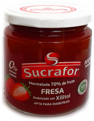 Sucrafor Mermelada Fresa 260 gr