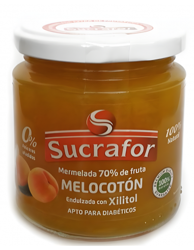 Sucrafor Mermelada Melocotón 260 gr