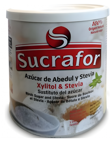 Sucrafor (Xilitol Y Stevia) 300gr