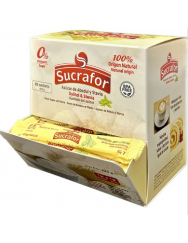 Sucrafor (Xilitol Y Stevia) 85 Uds