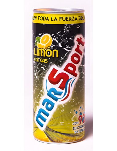 Aqua De Mar Marsport Limón Con Gas*...