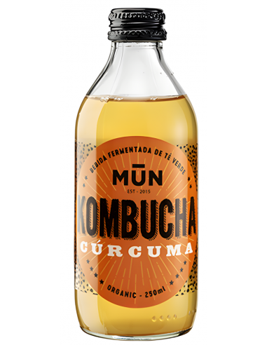 Mun Kombucha Cúrcuma Naranja 250ml