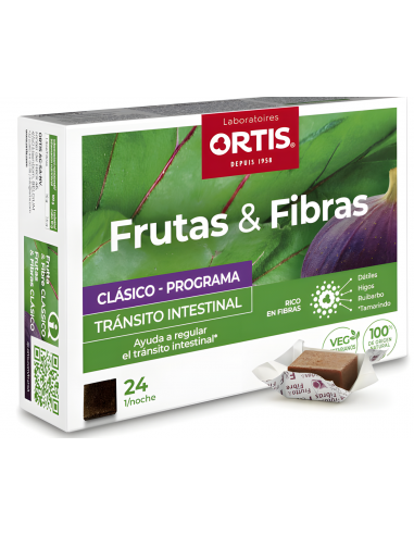 Ortis Clasico-Fruta Y Fibra 24 Cubos