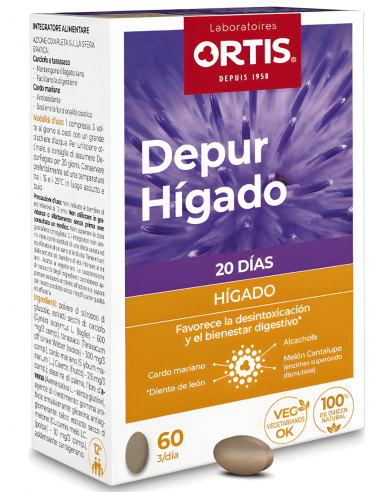 Ortis Depur Higado 60 Comprimidos