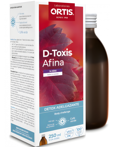 Ortis D-Toxis Afina Cereza 250 ml
