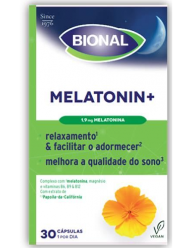 Bional Melatonin+  30 Cápsulas