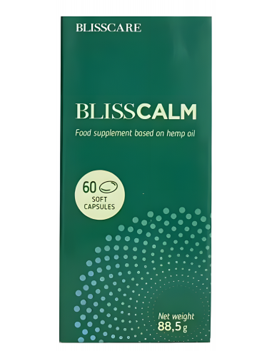 Blisscare Blisscalm (Cbd) 60 Perlas