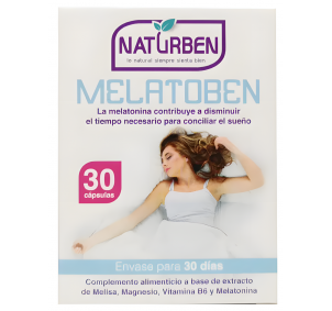 Naturben Melatoben 30 Cápsulas