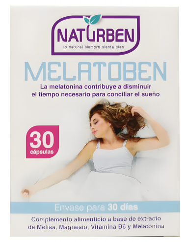 Naturben Melatoben 30 Cápsulas