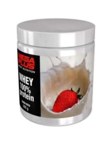 Megaplus Whey 100% Proteina Fresa  500gr
