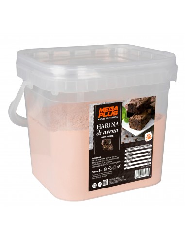 Megaplus Harina Avena Brownie 2Kg