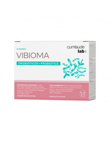 Cumlaude Vibioma Probióticos 14 Sticks