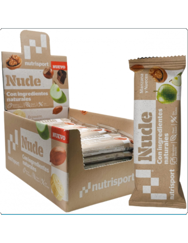 Nutrisport Nude Energy Bar Manzana...