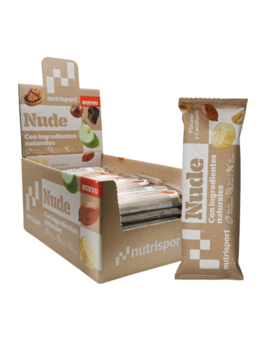 Nutrisport Nude Energy Bar Platano...