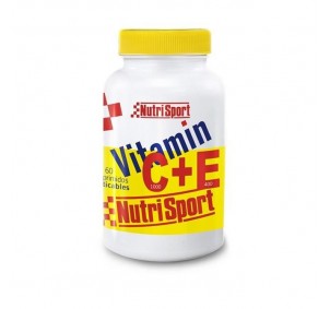 Nutrisport Vitamin C+E 60...