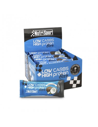 Nutrisport Low Carbs Coconut 16 Barritas