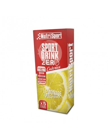 Nutrisport Sport Drink Zero Limón 5 Sticks