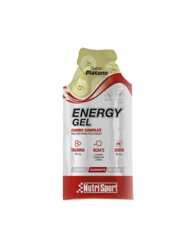 Nutrisport Energy Gel- Sabor Plátano...