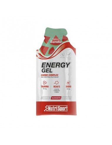 Nutrisport Energy Gel- Sabor Sandía...