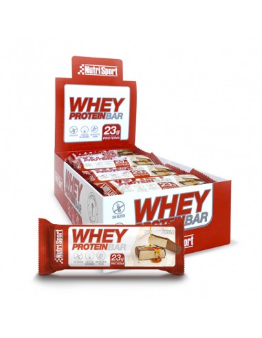 Nutrisport Whey Bar Nata Caramelo 12...