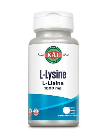 Kal L-Lysine 1000mg 100 Comprimidos
