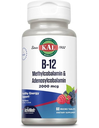 Kal B12 Methylcobalamin &...