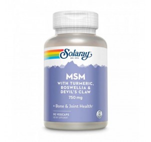 Solaray Msm W/Turmeric,...