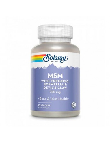 Solaray Msm W/Turmeric, Boswellia &...