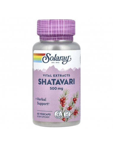 Solaray Shatavari 500 Mg 60 Cápsulas