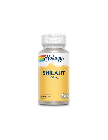 Solaray Shilajit 100 Mg 30 Cápsulas