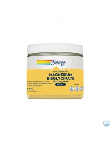 Solaray Polvo Magnesio Bisglycinate...