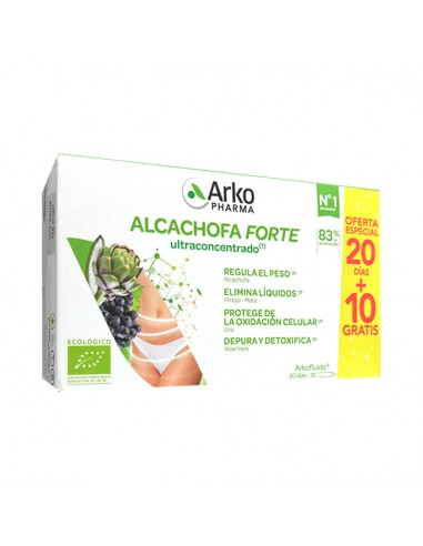 Arkopharma Alcachofa Forte  20+10 Viales