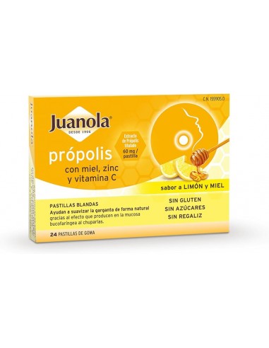 Juanola Pastillas Própolis y Miel 24...